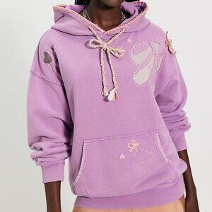 Love Letters Hoodie Size XS Orchid Free People New